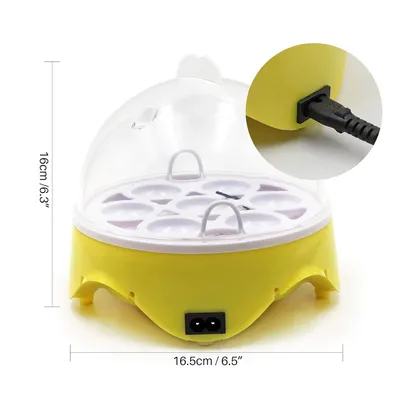 IntiMeg Incubadora automática para 7 huevos