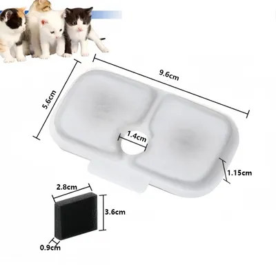 FurryFusion Filtre pour fontaine à eau pour animaux
