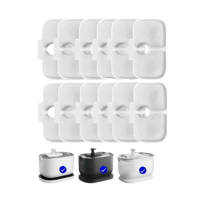 FurryFusion Filtre pour fontaine à eau pour animaux