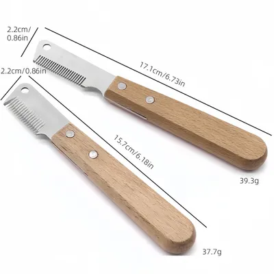 FurryFusion Brosse de toilettage pour chien lot de 2