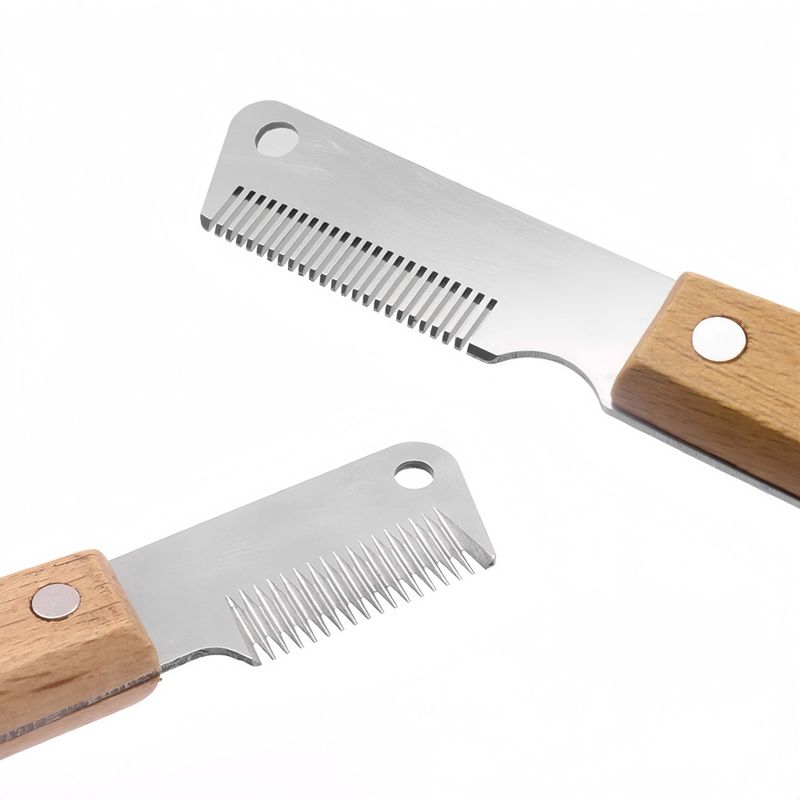 FurryFusion Brosse de toilettage pour chien lot de 2