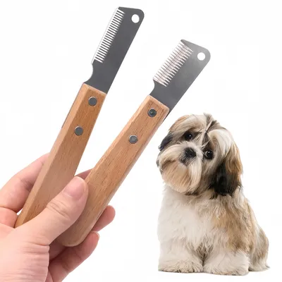 FurryFusion Brosse de toilettage pour chien lot de 2