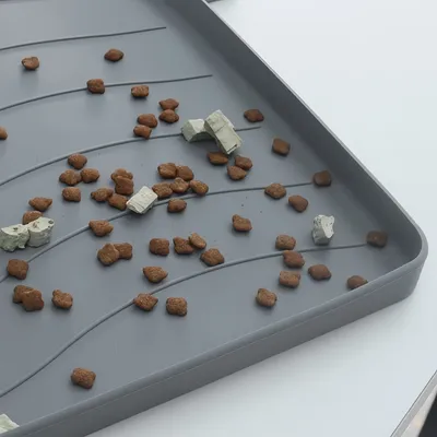 FurryFusion Set de table en silicone pour chiens et chats