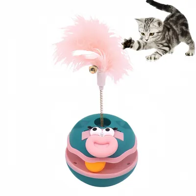 FurryFusion Juguete para gatos Tumbler Ball