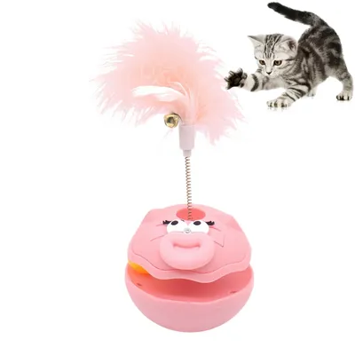 FurryFusion Juguete para gatos Tumbler Ball