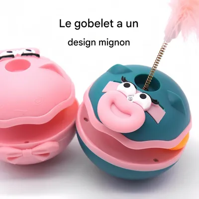 FurryFusion Jouet pour chat Tumbler Ball