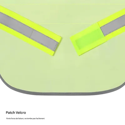 FurryFusion Gilet de sécurité réfléchissant pour chien