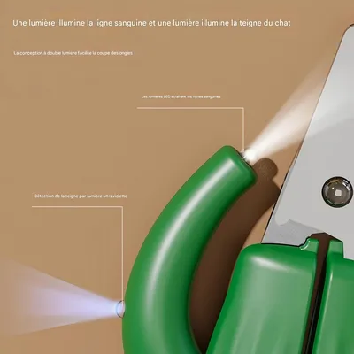 FurryFusion Coupe-ongles pour chien Cactus