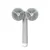 FurryFusion Brosse de toilettage pour chat à double tête
