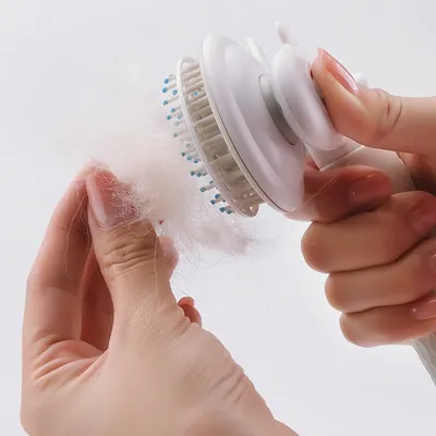 FurryFusion Brosse de toilettage pour chat à double tête