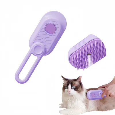 FurryFusion Brosse de toilettage à vapeur pour chat