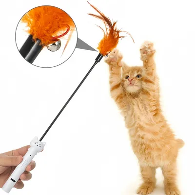 FurryFusion Jouet baguette laser pour chat