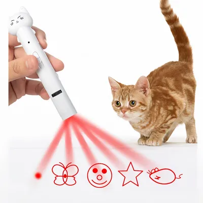FurryFusion Jouet baguette laser pour chat