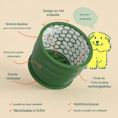 FurryFusion  Gamelle pour chien Slow Food