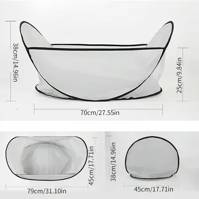 FurryFusion Cape de coupe de poils pour animaux de compagnie