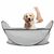 FurryFusion Cape de coupe de poils pour animaux de compagnie