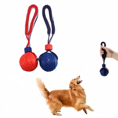 FurryFusion corde élastique pneus balle jouets pour chiens