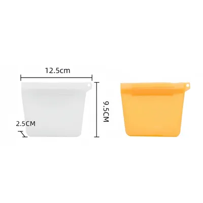 FurryFusion Sacs à friandises en silicone pour chiens, lot de 2