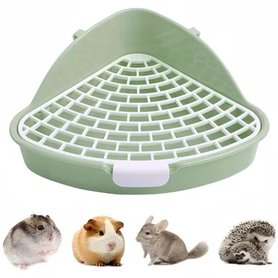 FurryFusion Toilettes en plastique pour petits animaux FurryFusion Toilettes en plastique pour petits animaux