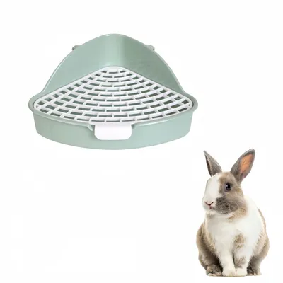 FurryFusion Toilettes en plastique pour petits animaux