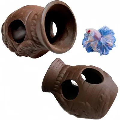 Pet Planet Poissons Abri en céramique pour aquarium