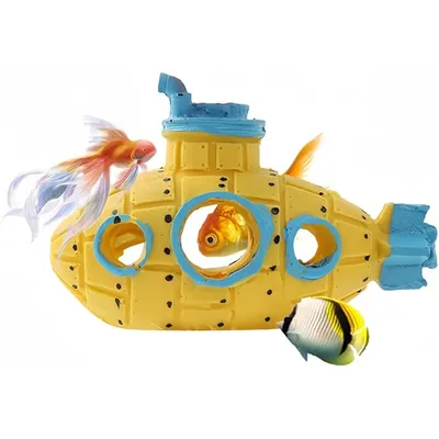 Pet Planet Poissons Décoration d'aquarium en résine
