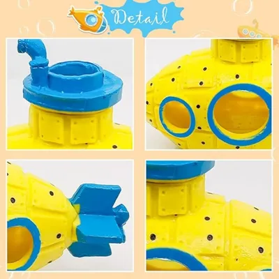 Pet Planet Poissons Décoration d'aquarium en résine