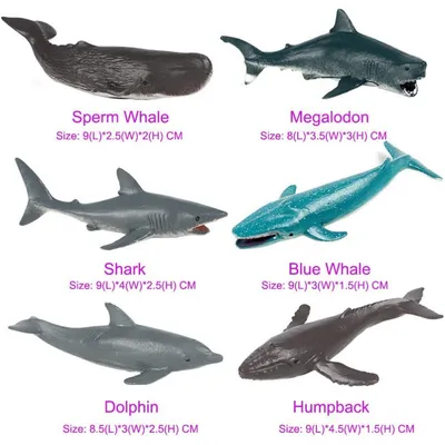 Pet Planet Poissons Figurines d'animaux de l'océan