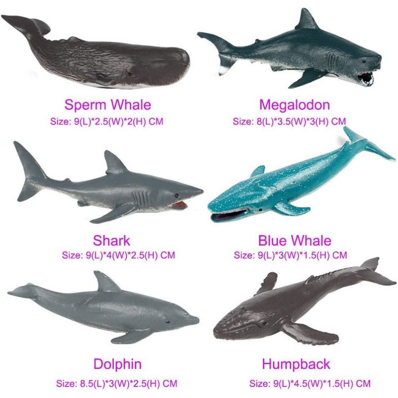 Pet Planet Poissons Figurines d'animaux de l'océan