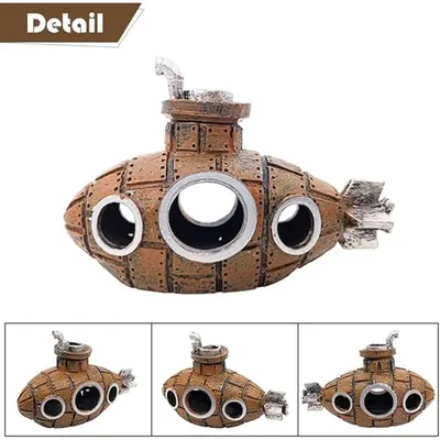 Pet Planet Poissons Décoration d'aquarium en résine