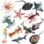 Pet Planet Poissons Figurines d'animaux de l'océan