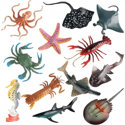 Pet Planet Poissons Figurines d'animaux de l'océan