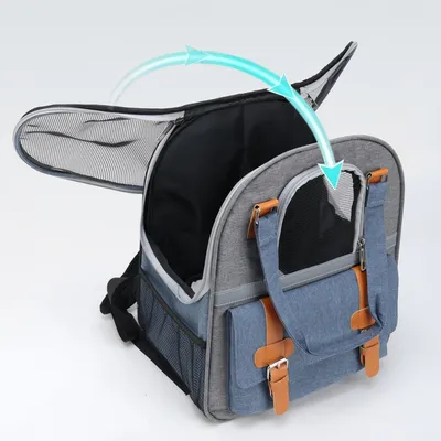 FurryFusion Sac à dos respirant pour chat