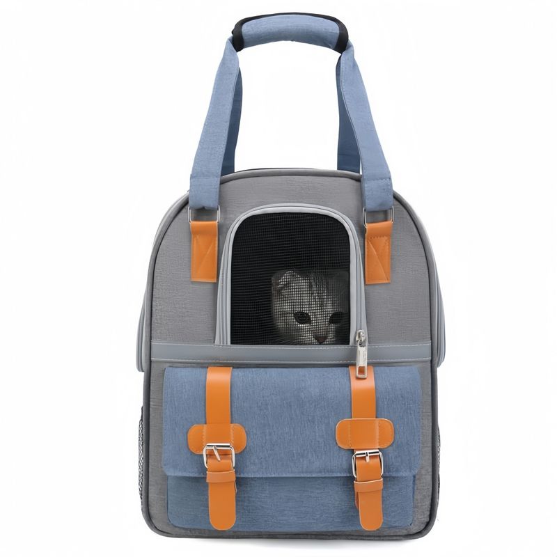 FurryFusion Atmungsaktiver Rucksack für Katzen