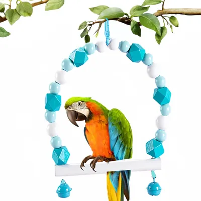 Pet Planet Oiseaux Perchoir en bois