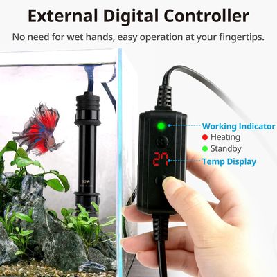 NICREW Chauffage silencieux pour aquarium
