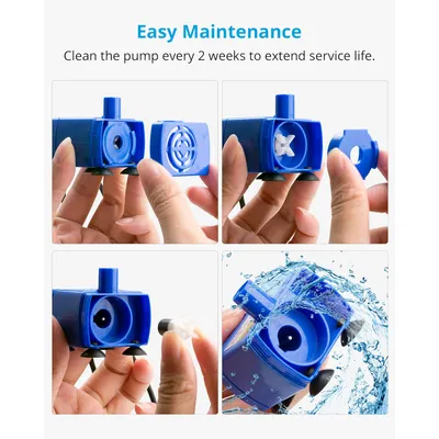 NICREW Pompe à Fontaine silencieuse