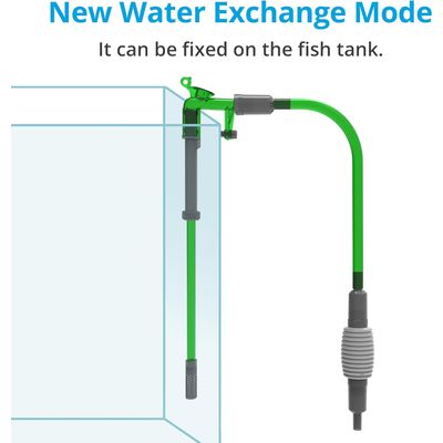 NICREW Échangeur d'eau d'aquarium 2 en 1