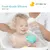 LovuPet Éponge de bain en silicone pour enfants, adultes et animaux