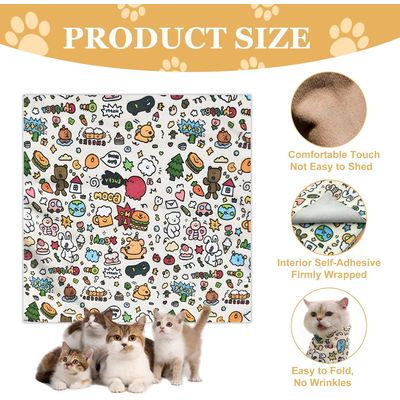 LovuPet Couverture Réglable Auto Adhésive pour Chats