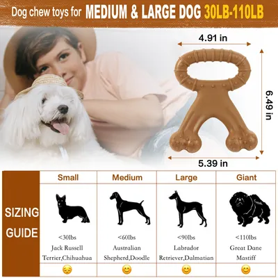 LovuPet Juguetes para perros, juguetes para masticar para mascotas