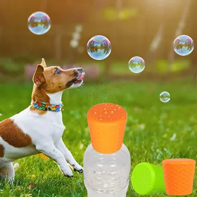 LovuPet Douche D'extérieur pour Chiens Pommeau de Douche Silicone Portable