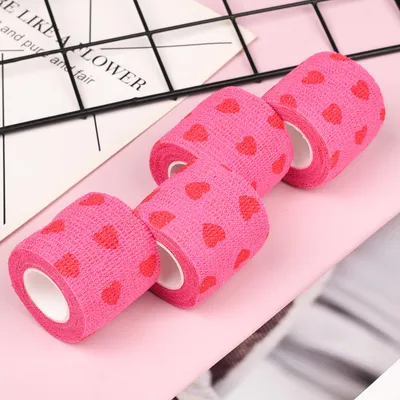 LovuPet 6 rouleaux de bandage autocollant respirant pour animal domestique LovuPet 6 rouleaux de bandage autocollant respirant pour animal domestique