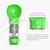 LovuPet Bouteille d'eau portable pour chien avec bol d'alimentation