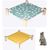LovuPet Lit Marche pour Animaux, Chenil D'été Lit pour Chien, Tapis de Chat