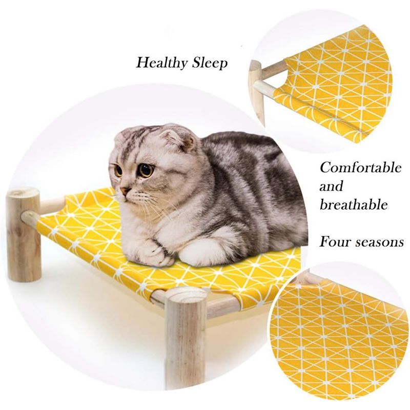 LovuPet Lit Marche pour Animaux, Chenil D'été Lit pour Chien, Tapis de Chat