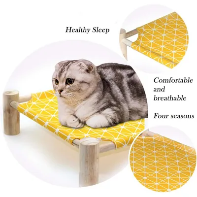 LovuPet Lit Marche pour Animaux, Chenil D'été Lit pour Chien, Tapis de Chat