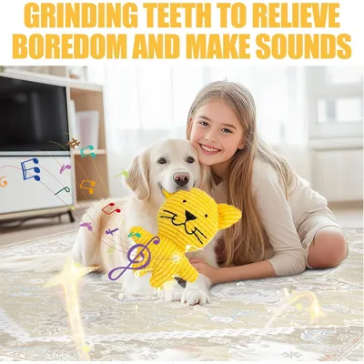 Jouet à Mâcher Couineur pour Chiot Entraînement des Dents