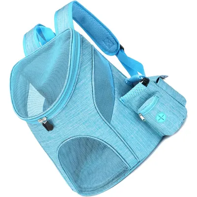 LovuPet Sac à dos de pour animaux de compagnie en maille respirante