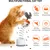 LovuPet Jouet interactif pour chat avec bâton de taquinerie et distributeur